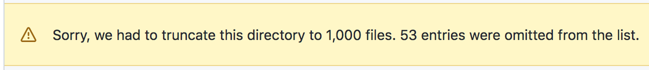 Message from github: Sorry, we had to truncate this directory to 1,000 files. 53 entries were omitted from the list.